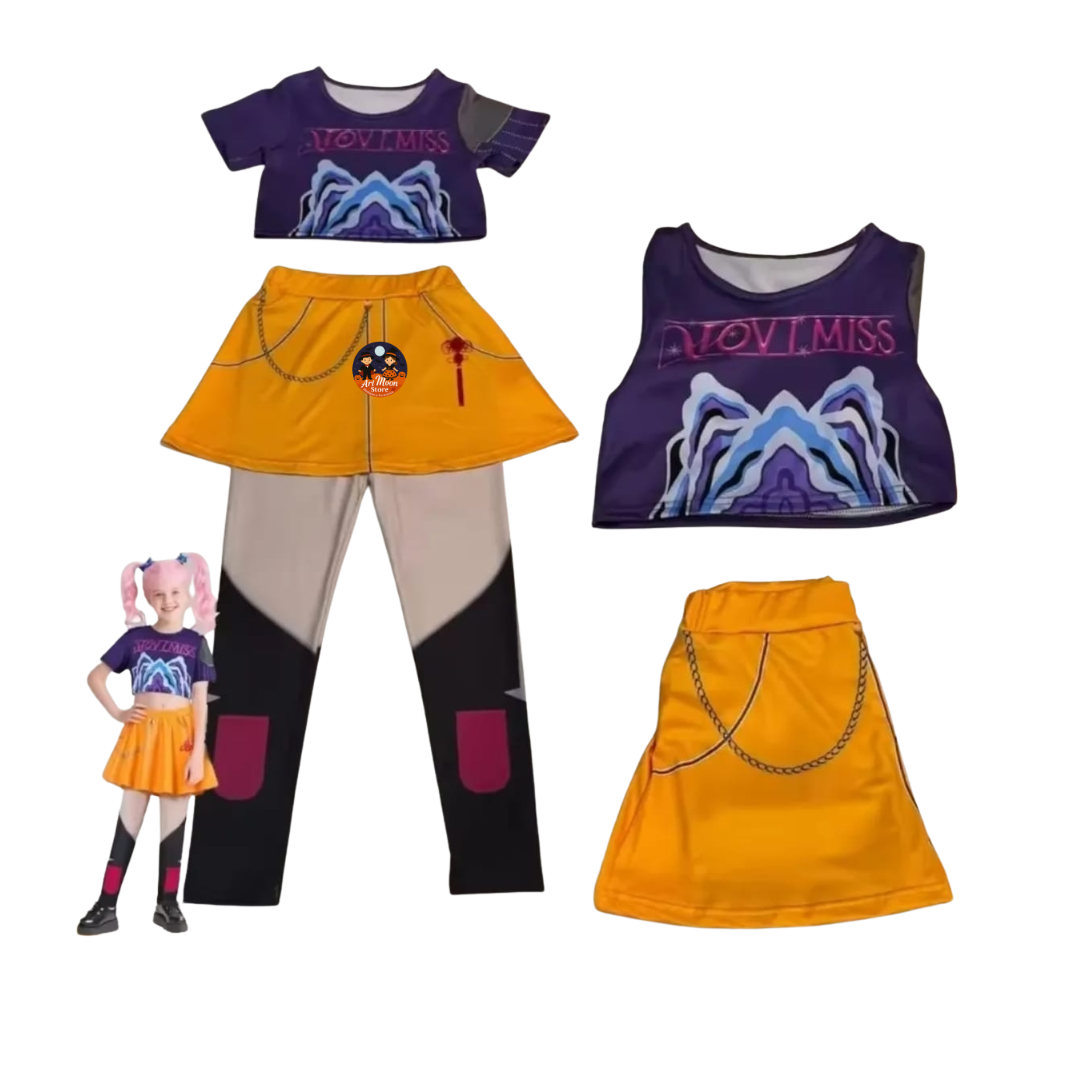 Disfraz de Las Guerreras del K -Pop - Disfraz de Rumi - Disfraz de Zoey- Disfraz de Mira