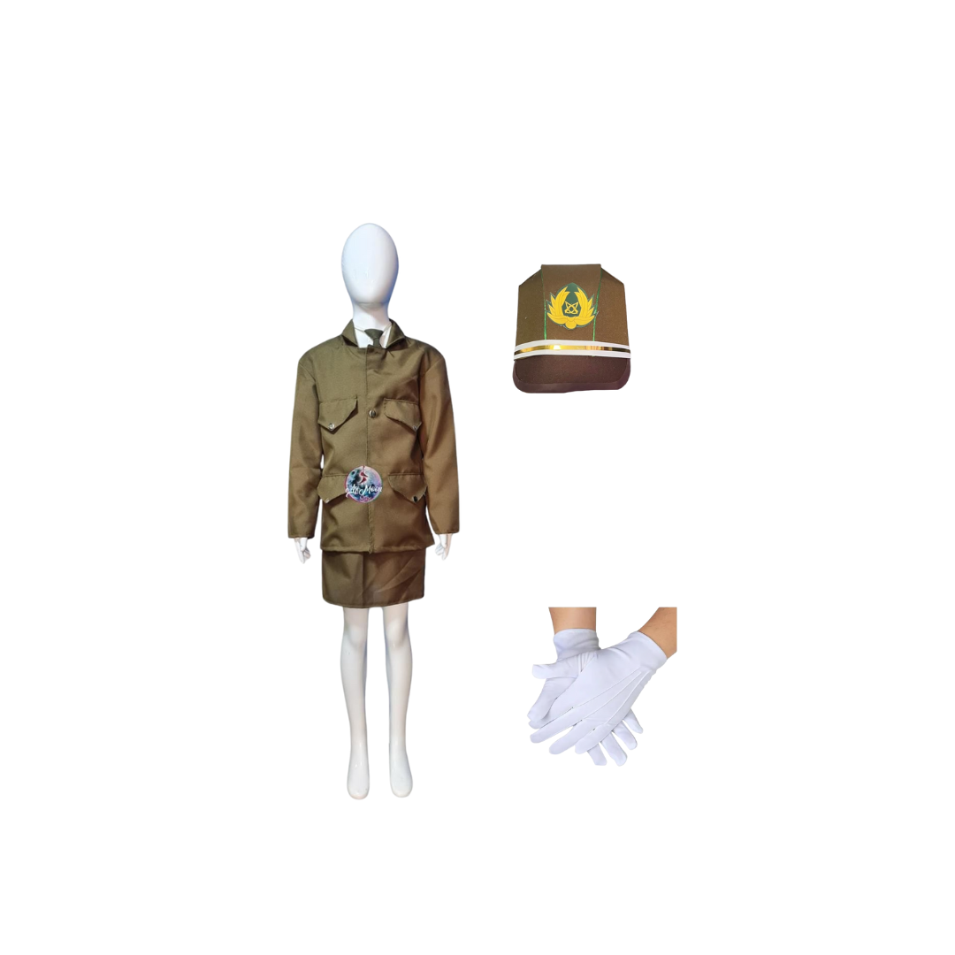 Disfraz de Carabinero Gorra+Corbata+ Guantes