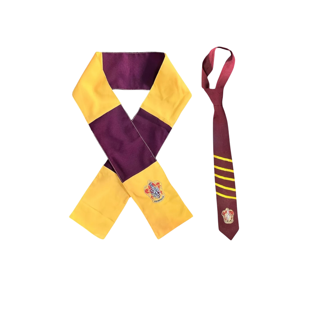 Pack Disfraz De Harry Potter Bufanda Y Corbata
