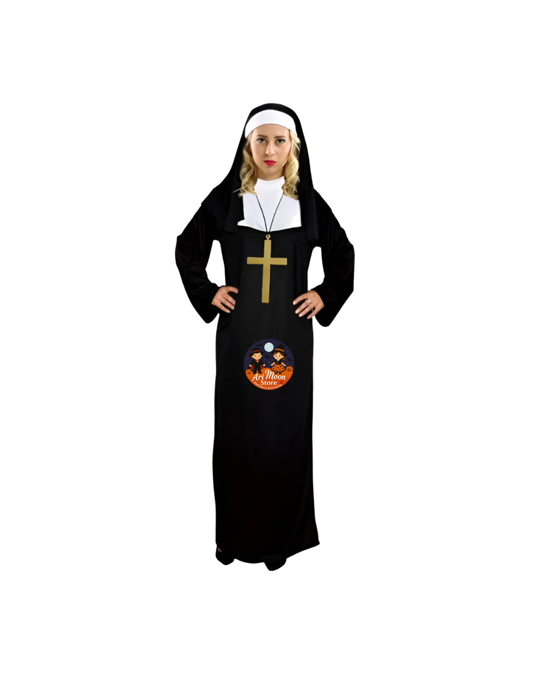 Disfraz de Monja o Cura – Adulto