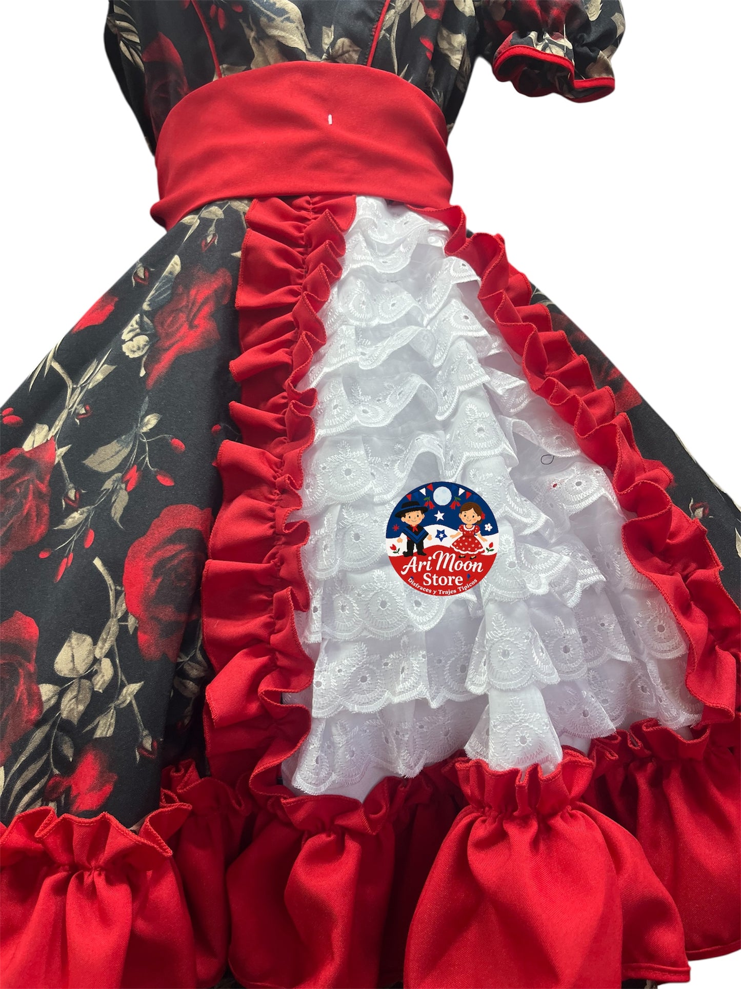 Vestidos de Huasa china - vestidos de cueca Adulta