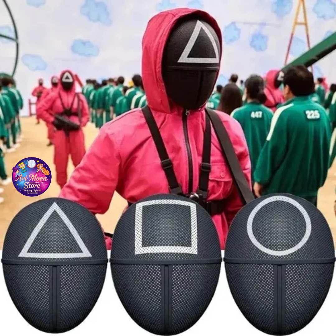 Disfraz Guardia rojo Juego del Calamar- Disfraz Juego del Calamar