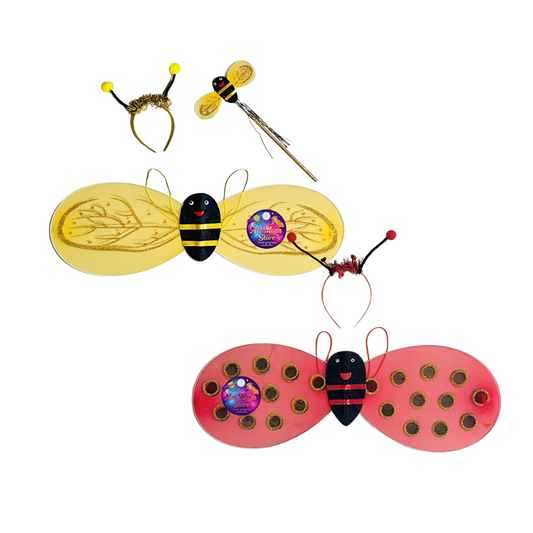 Disfraz Abeja - Disfraz Chinita - Alas de Abeja o Alas de chinita