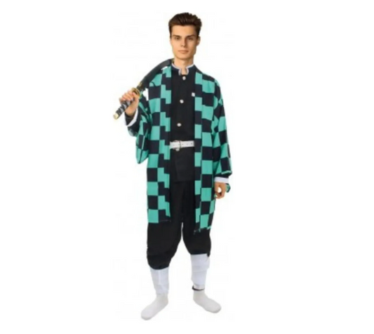 ⚔️ Disfraz de Tanjiro – Demon Slayer (Kimetsu no Yaiba) ⚔️