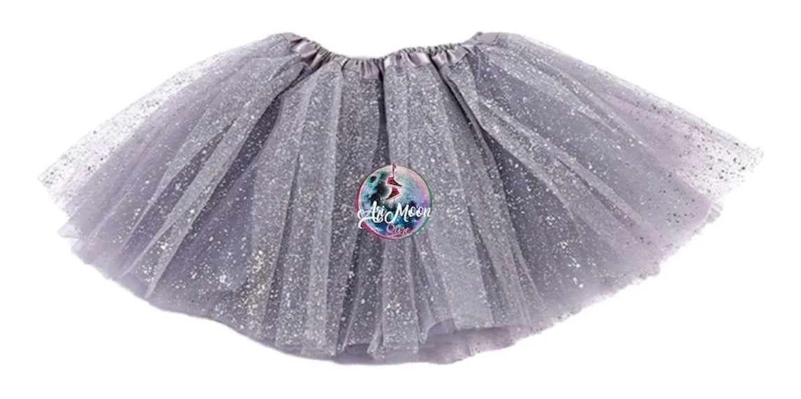 Tutu o Tulls con brillo / 30 cm de largo / 3 capas de tuls