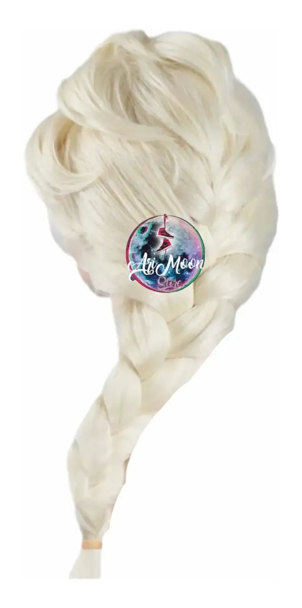 Peluca de Frozen Blanca