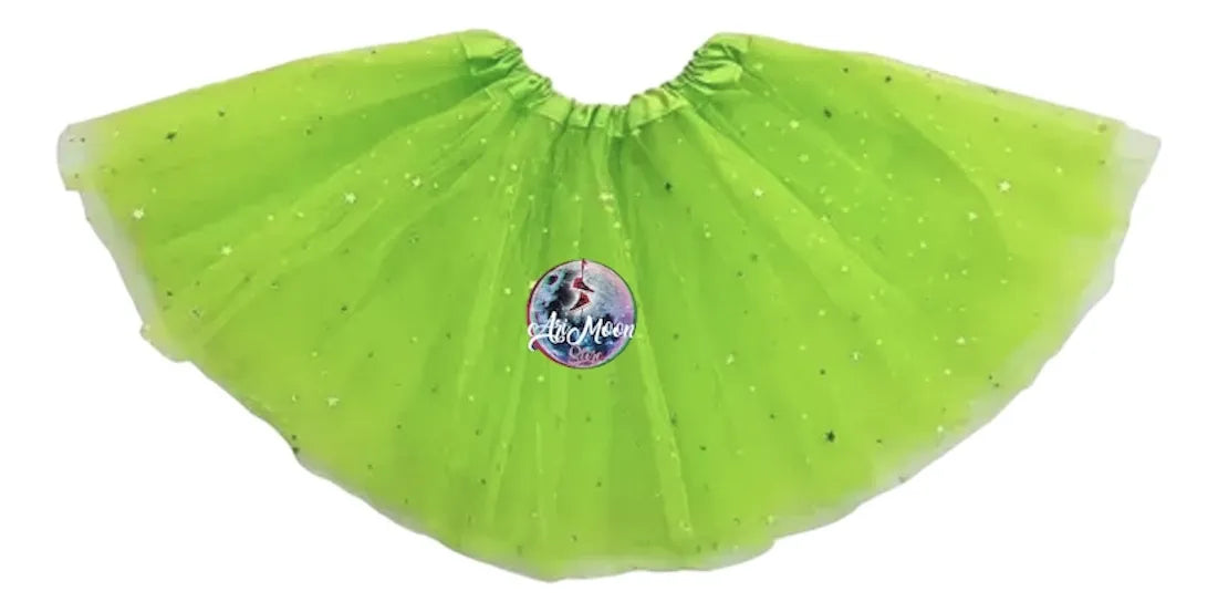 Tutu o Tulls con brillo / 30 cm de largo / 3 capas de tuls