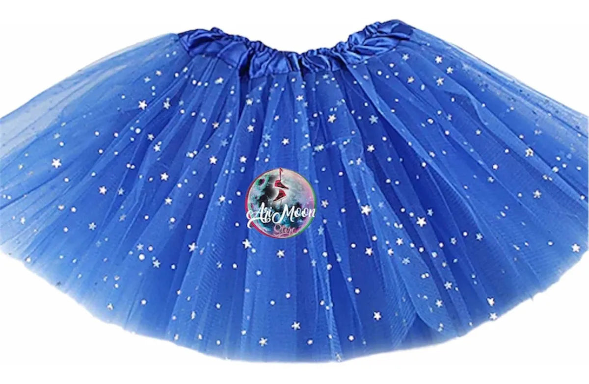 Tutu o Tulls con brillo / 30 cm de largo / 3 capas de tuls