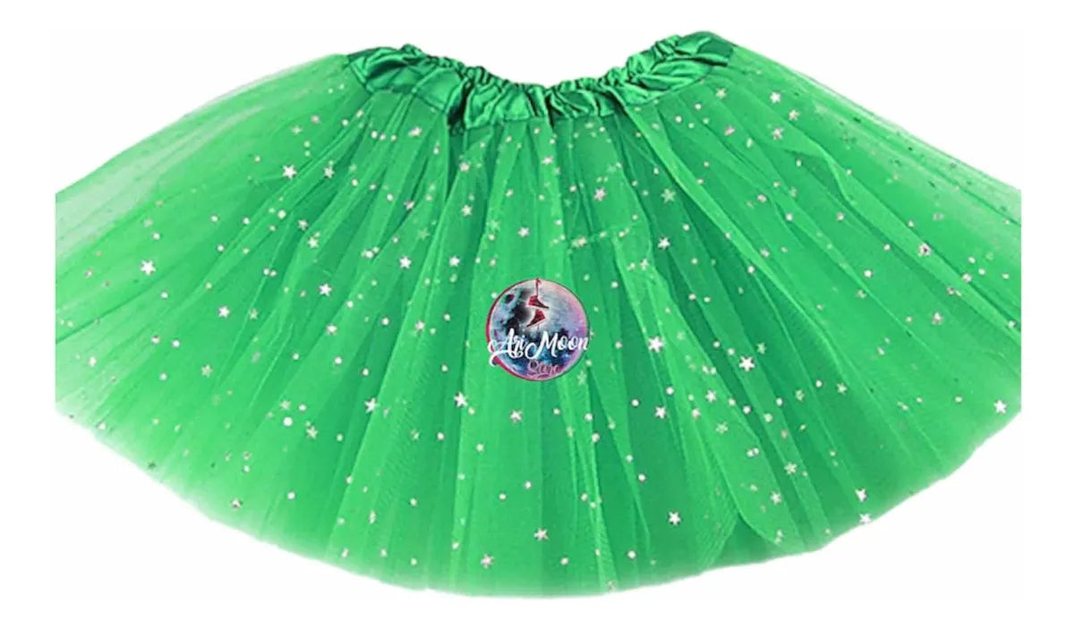 Tutu o Tulls con brillo / 30 cm de largo / 3 capas de tuls