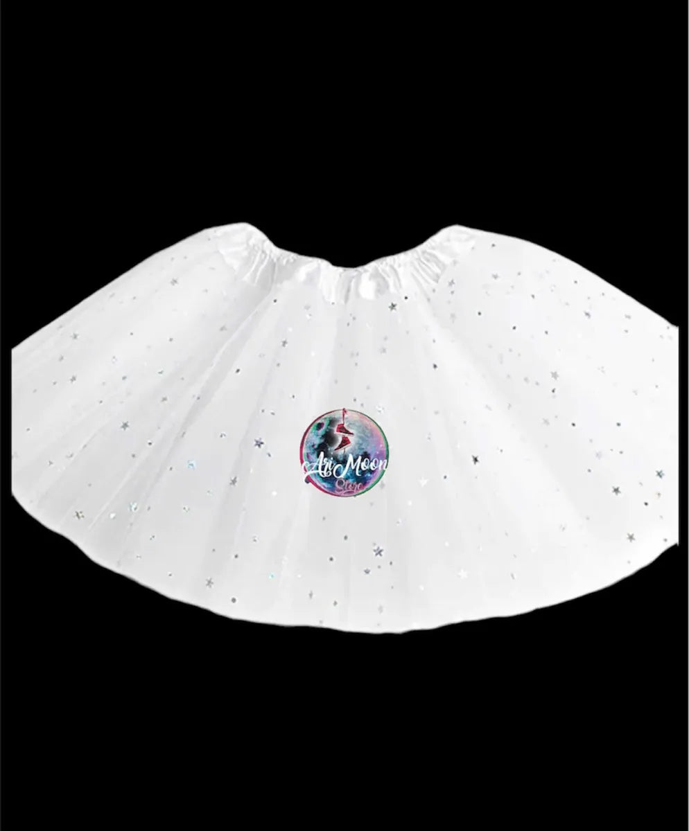 Tutu o Tulls con brillo / 30 cm de largo / 3 capas de tuls