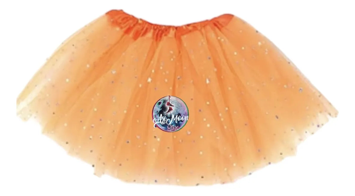 Tutu o Tulls con brillo / 30 cm de largo / 3 capas de tuls