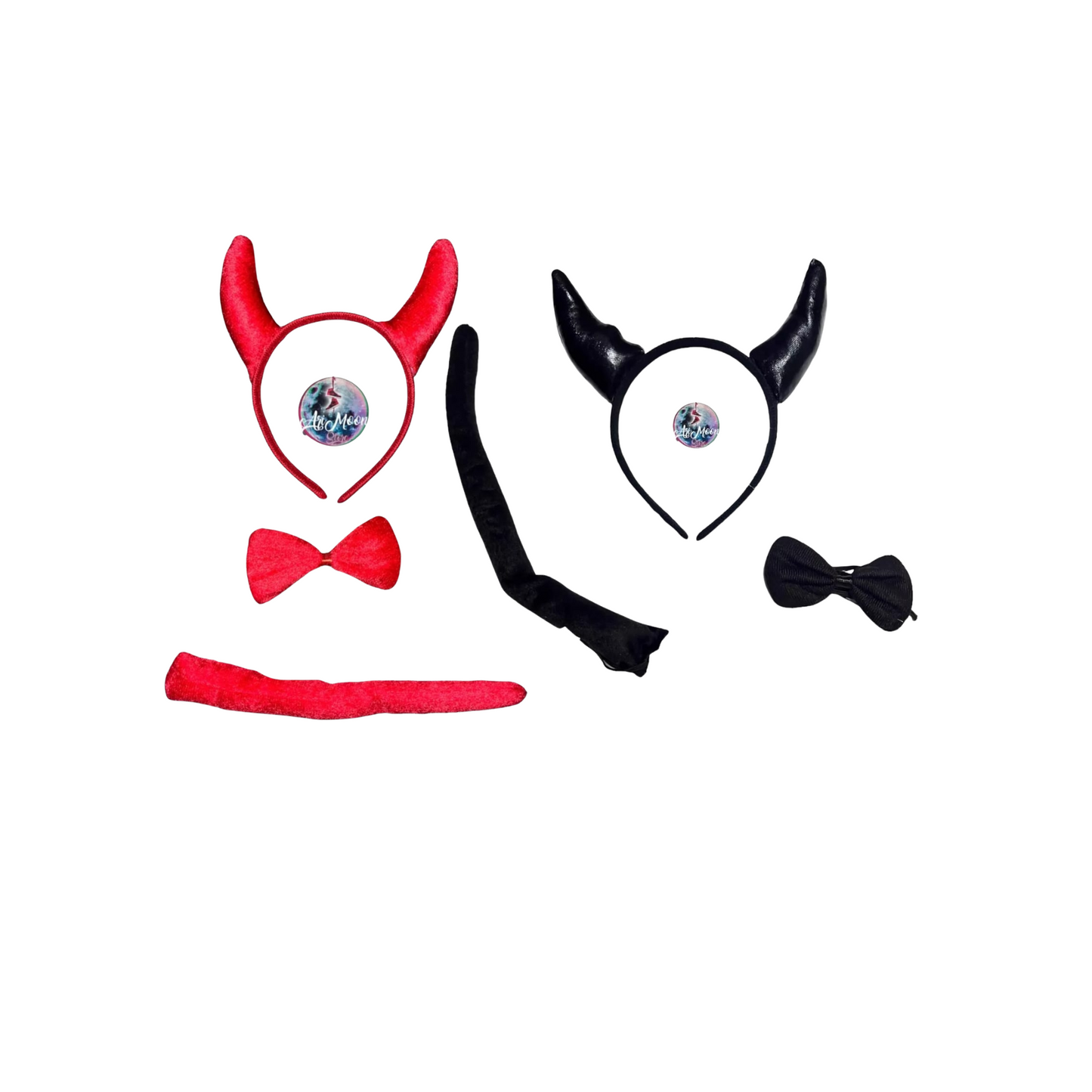 Set Diablo Rojo o Negro