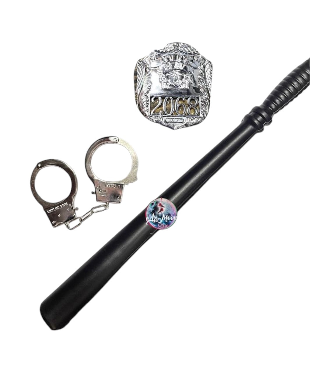Gorro Policia+ Esposas+ Luma y Placa