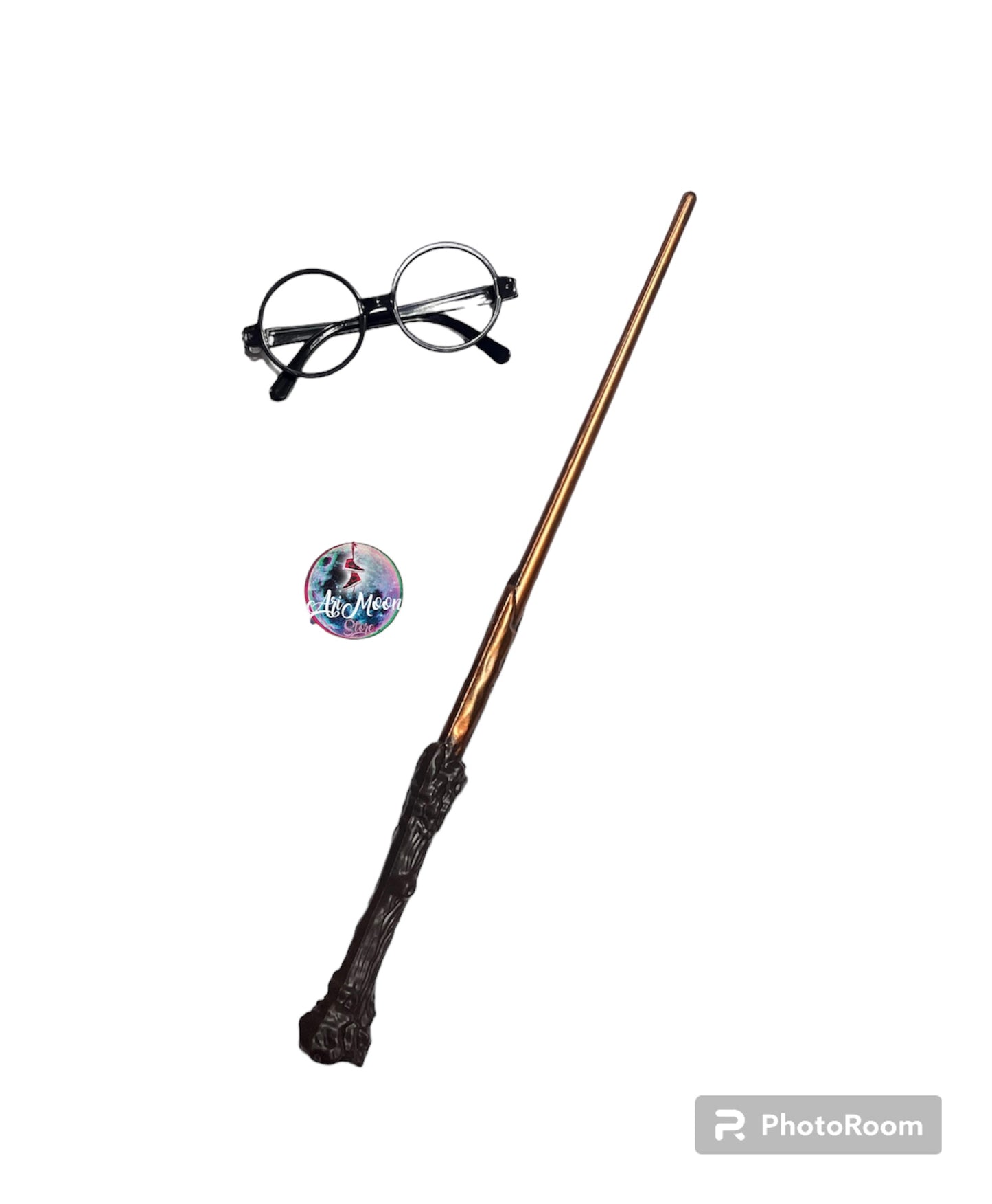 Pack Disfraz Harry potter (bufanda+varita+lentes+corbata)