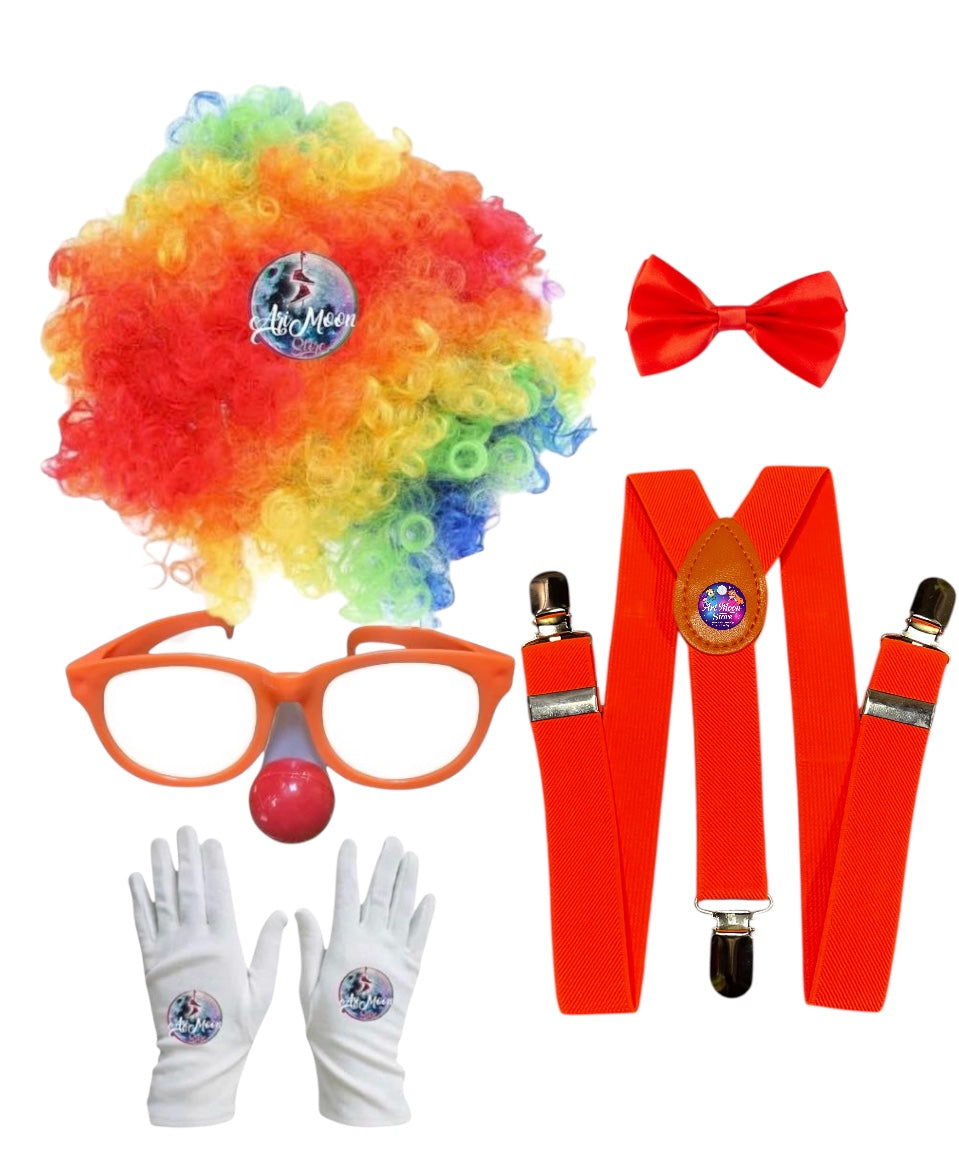 Disfraz de payaso o Set Payaso Con Lentes