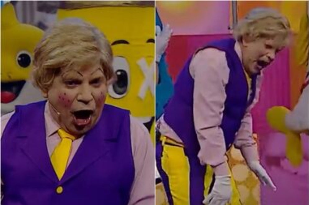 Disfraz de Popin Adulto con Peluca