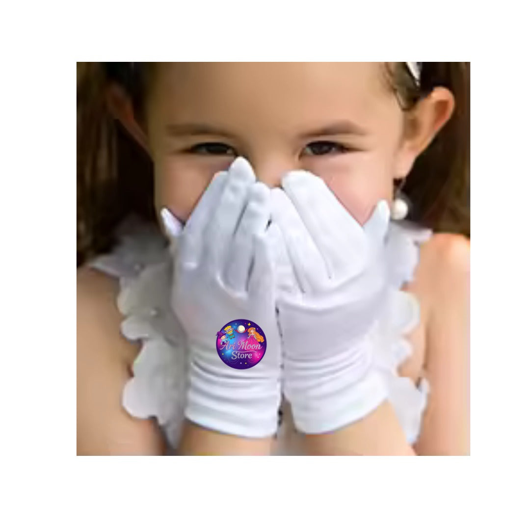 Guantes bancos de niño