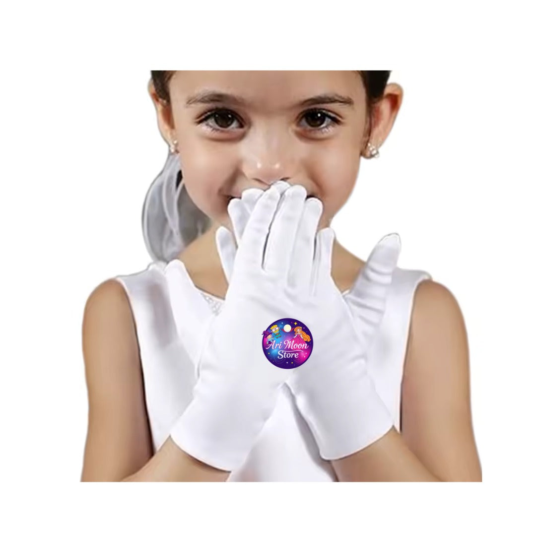 Guantes bancos de niño