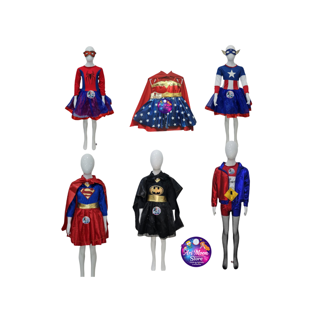 Heroinas - Super Heroe Mujer- Villana