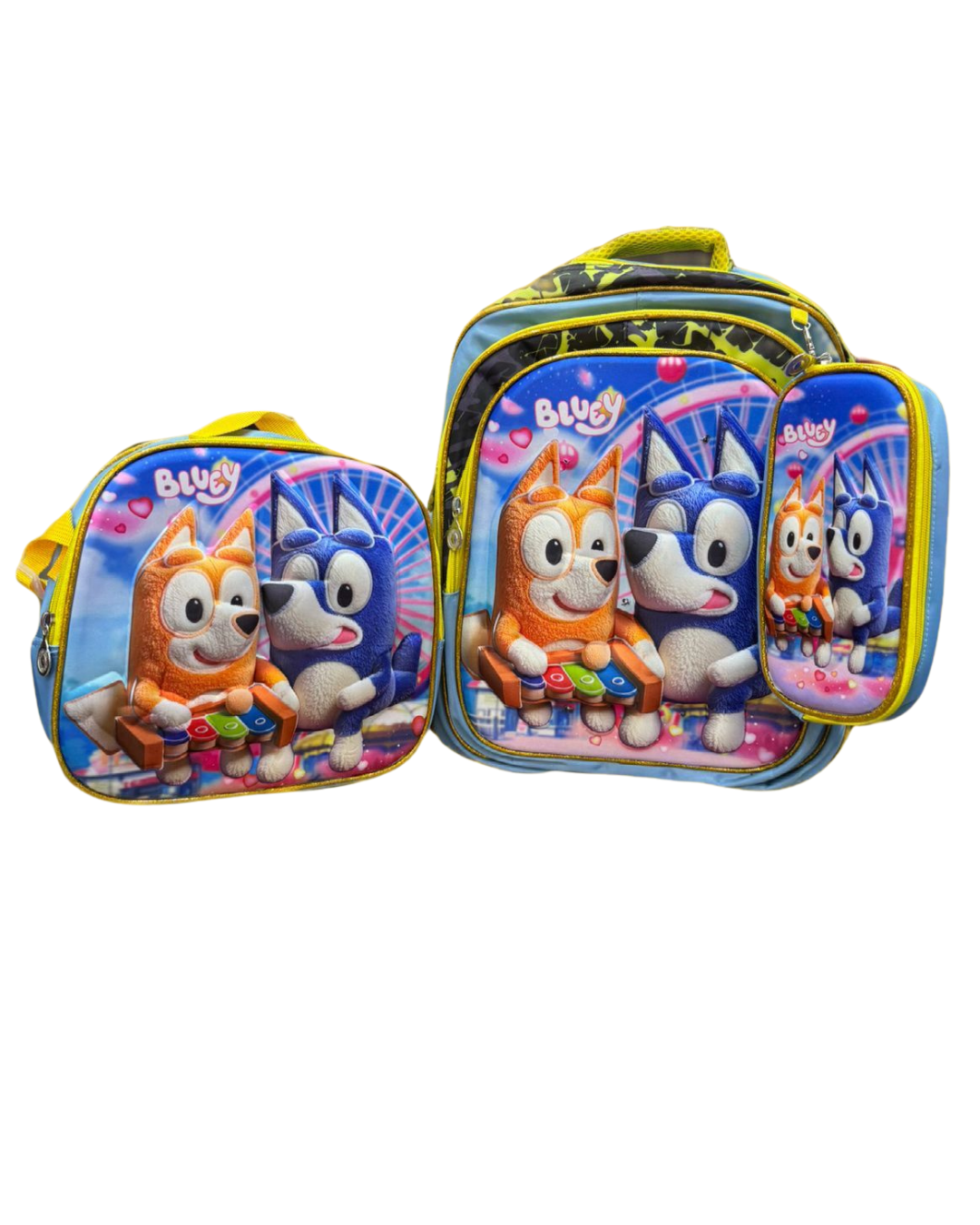 Mochila Tri Pack Mochila+ estuche + Lonchera