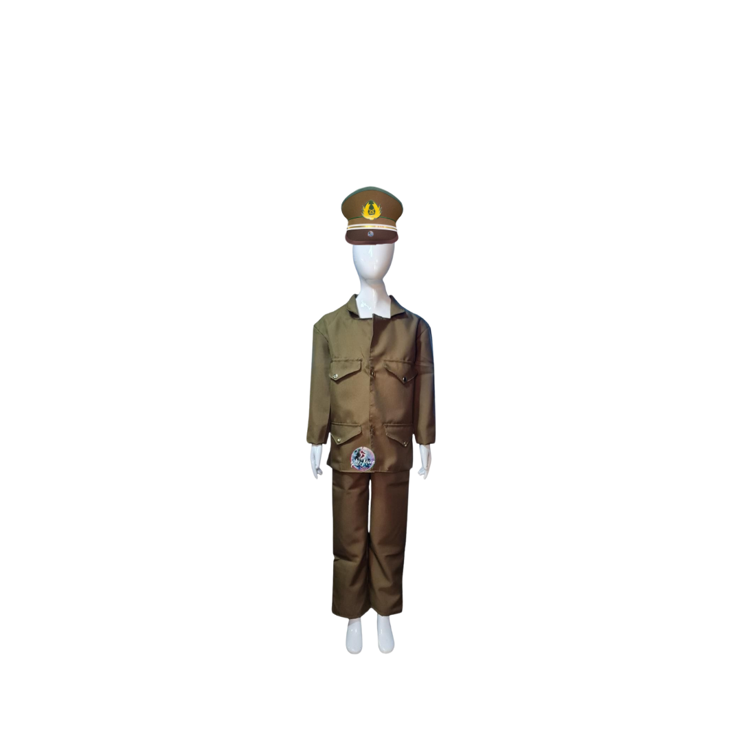 Disfraz de Carabinero Con Gorra