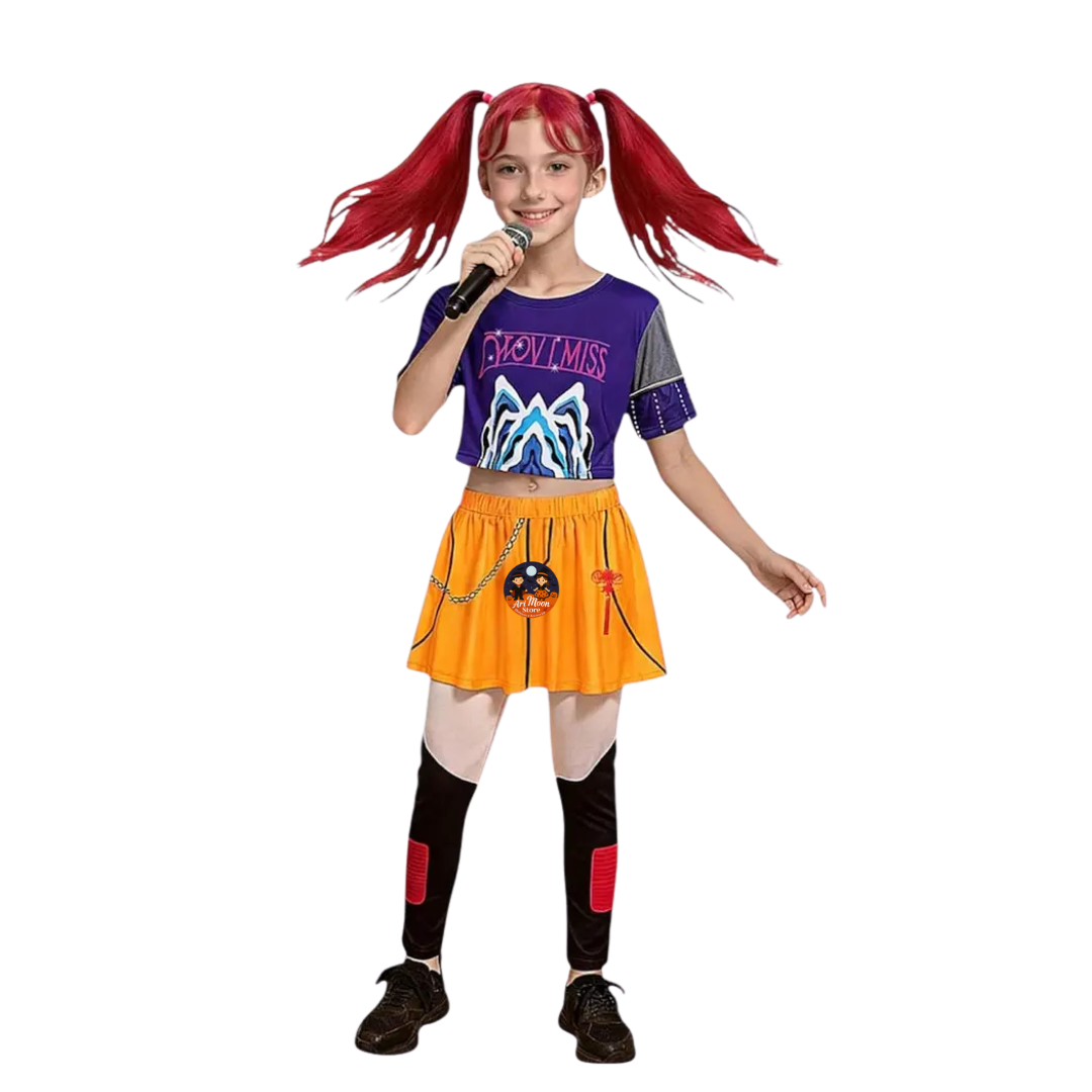 Disfraz de Las Guerreras del K -Pop - Disfraz de Rumi - Disfraz de Zoey- Disfraz de Mira