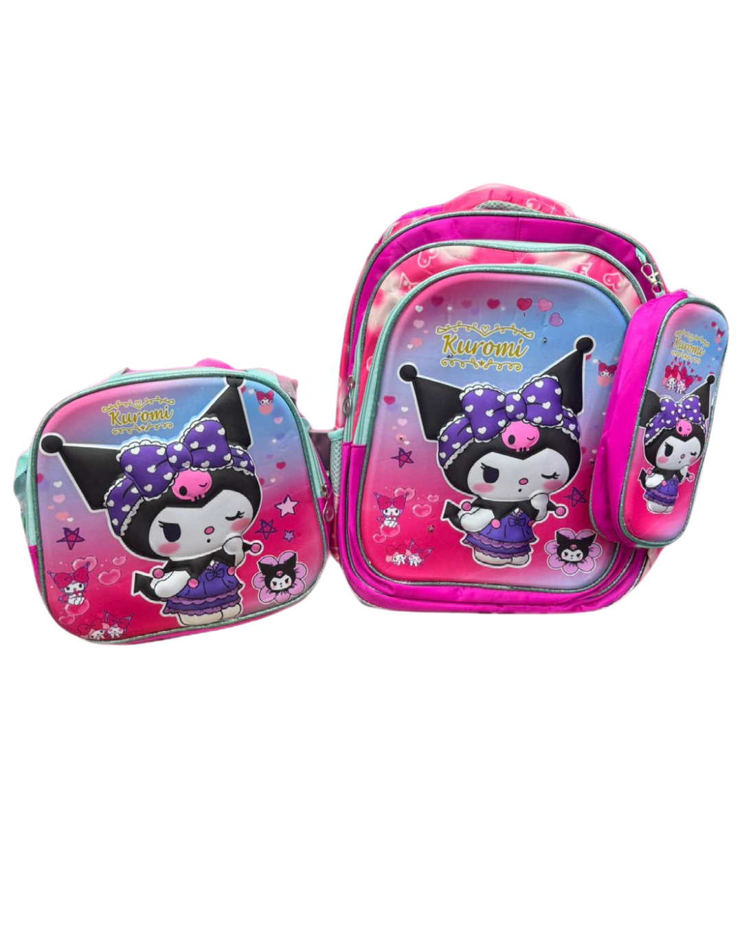 Mochila Tri Pack Mochila+ estuche + Lonchera