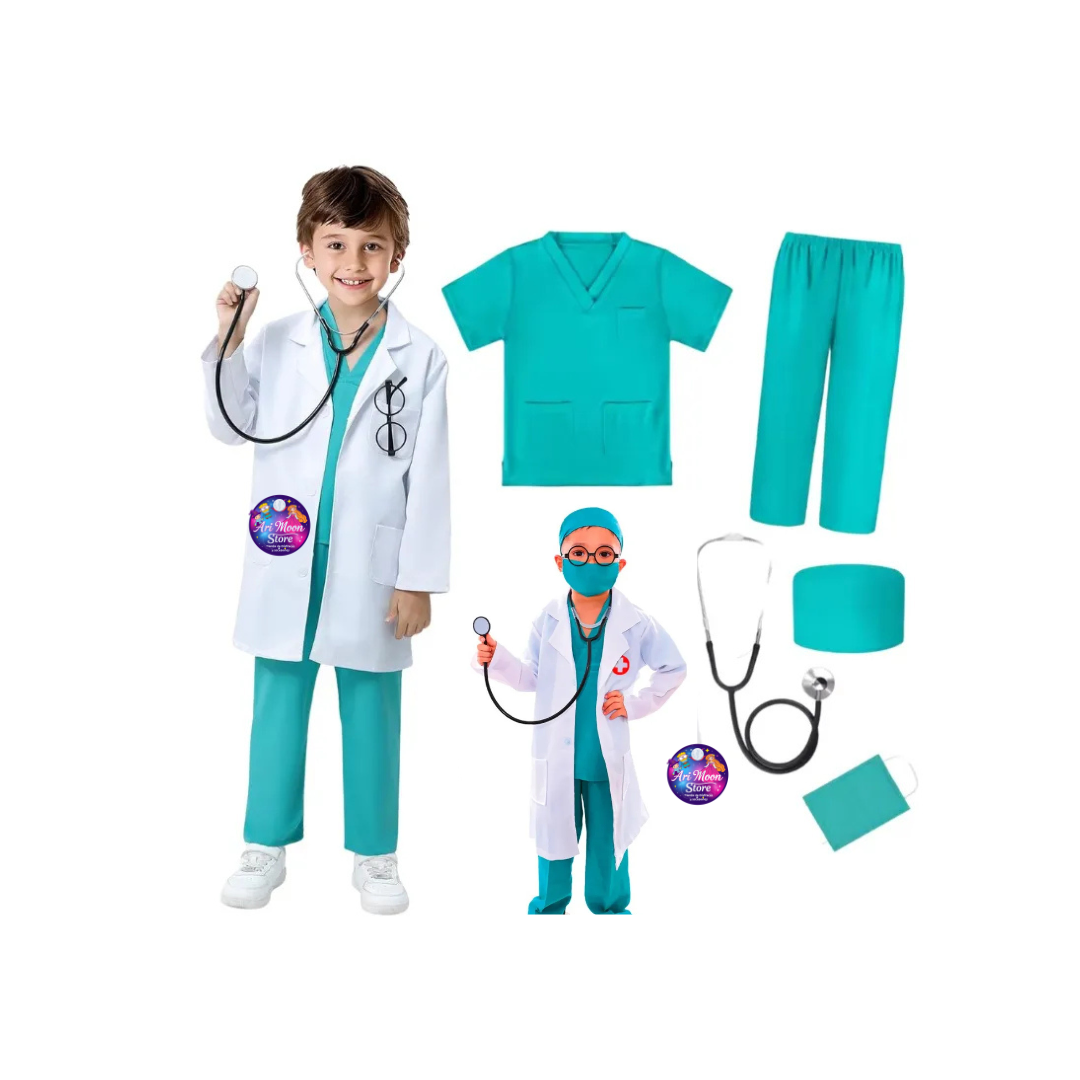 Disfraz Doctor , Disfraz Juego De Rol , Disfraces Profesiones