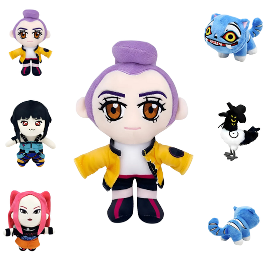 Peluche de Las Guerreras K-pop 25 cm - Kpop Demon Hunters Rumi- Zoey-Mira