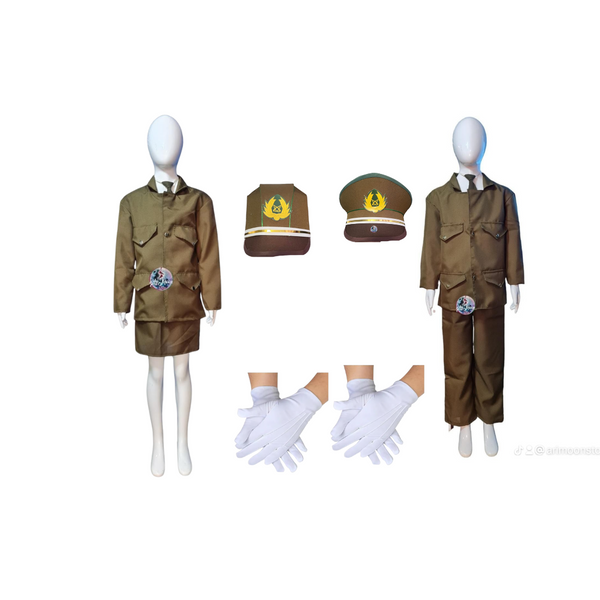 Disfraz de Carabinero Gorra+Corbata+ Guantes