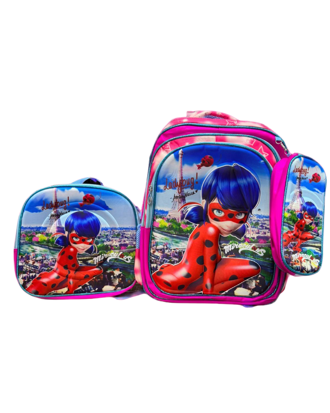 Mochila Tri Pack Mochila+ estuche + Lonchera