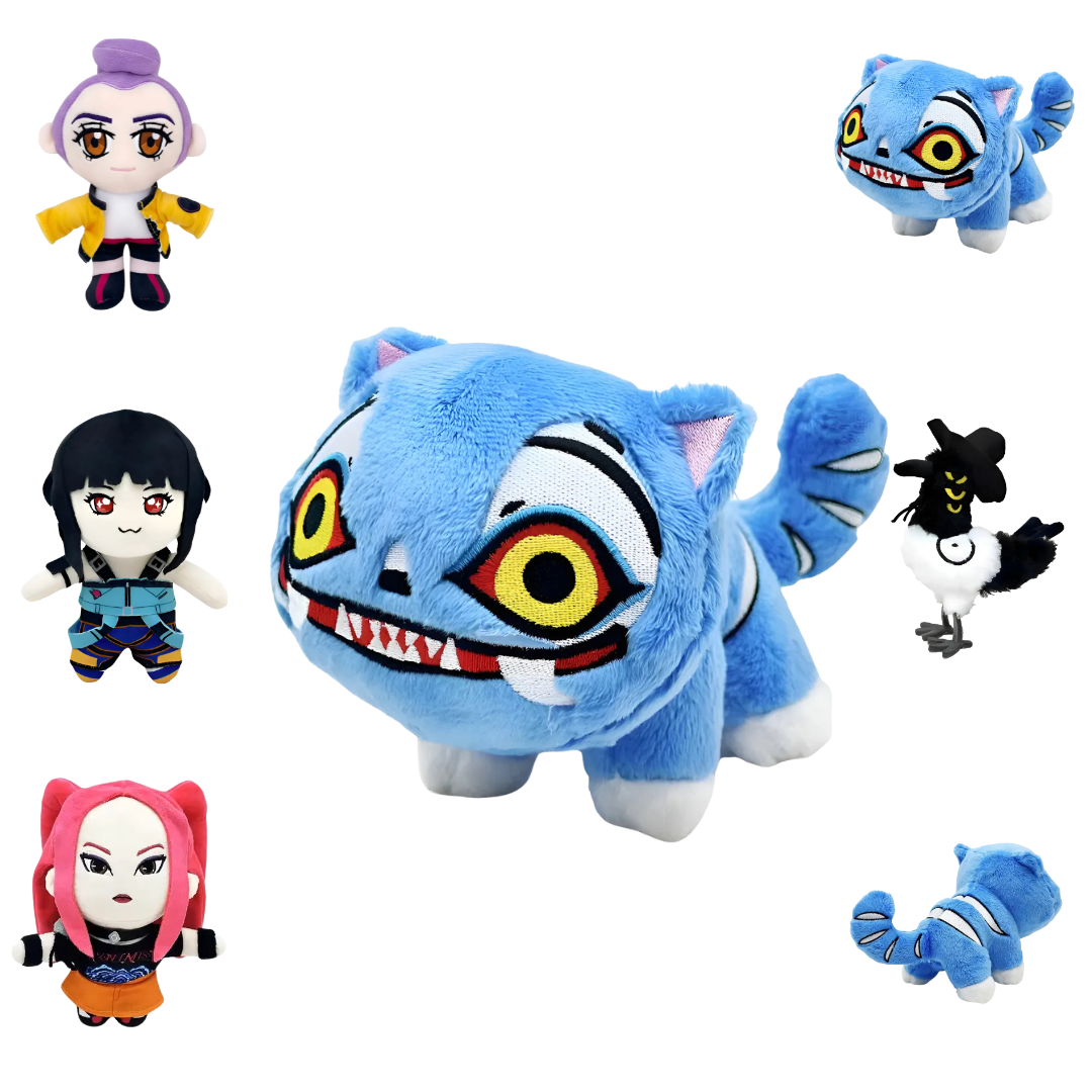 Peluche de Las Guerreras K-pop 25 cm - Kpop Demon Hunters Rumi- Zoey-Mira