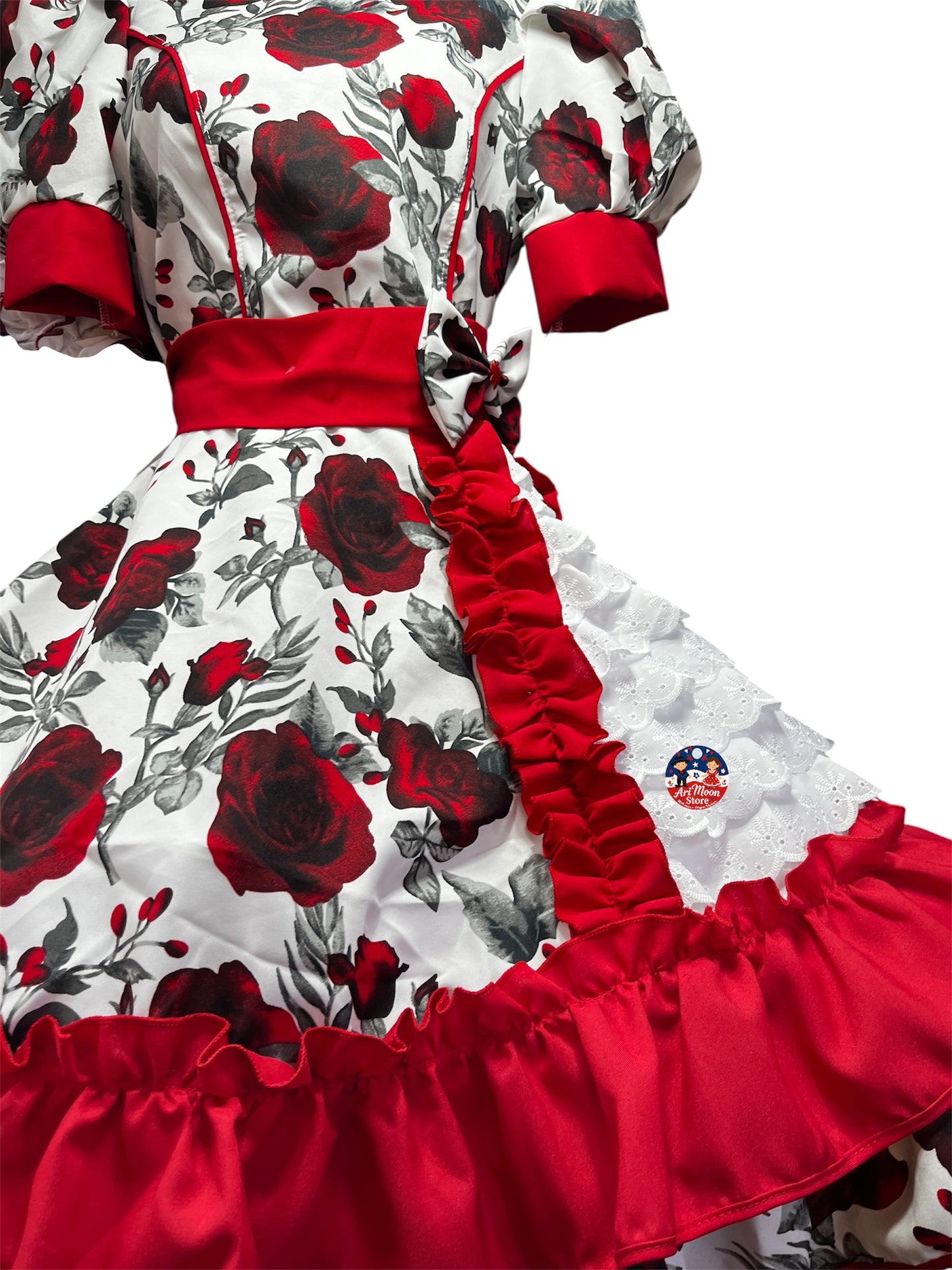 Vestidos de Huasa china - vestidos de cueca Adulta
