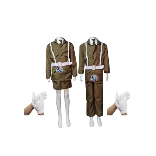 Disfraz de Carabinero +Corbata +Terciado  y Guantes