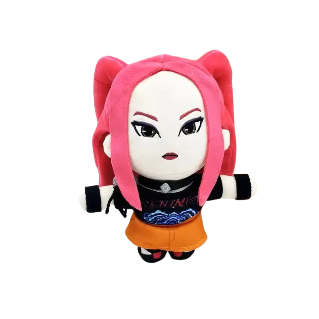 Peluche de Las Guerreras K-pop 25 cm - Kpop Demon Hunters Rumi- Zoey-Mira