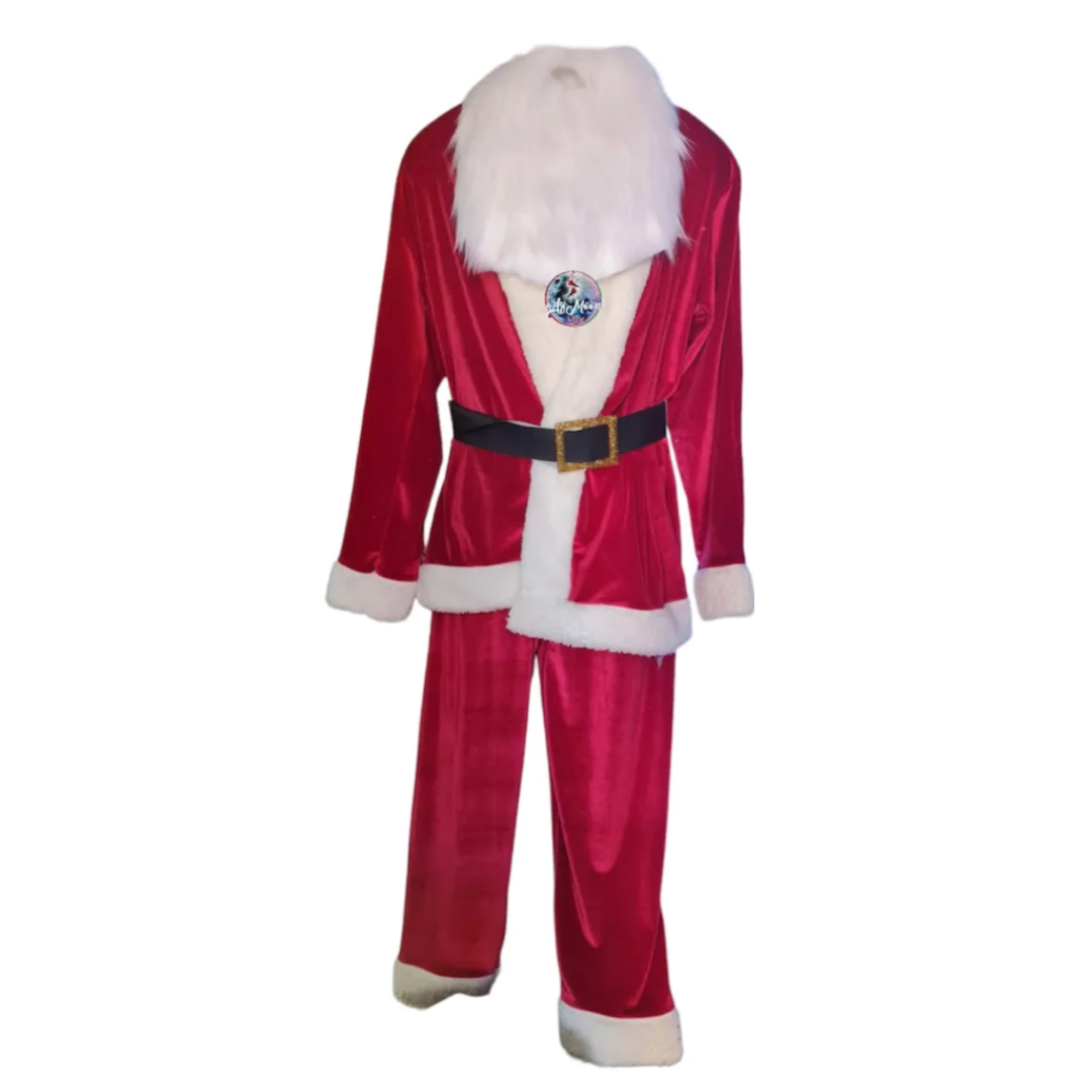 Disfraz de Viejo Pascuero - Disfraz  Papa Noel- Disfraz de Santa Claus