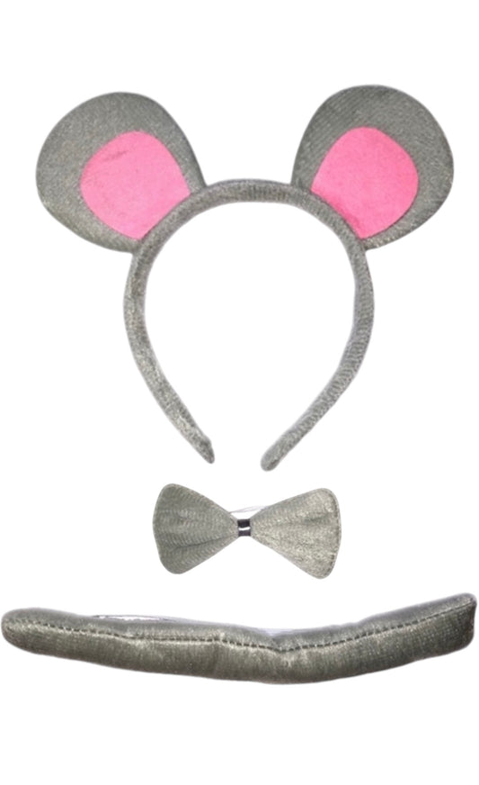 Set Animal Raton Rosado