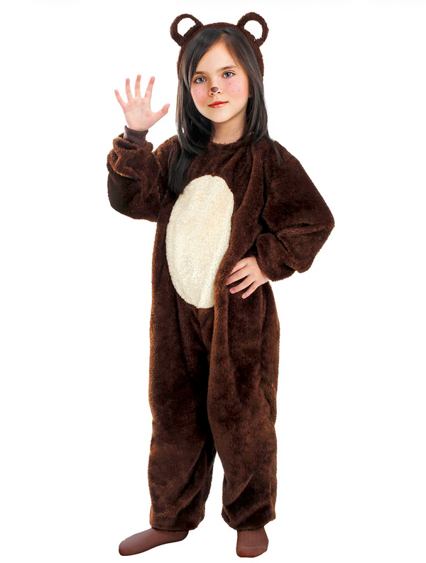 DISFRAZ DE OSO , INCLUYE OREJITAS