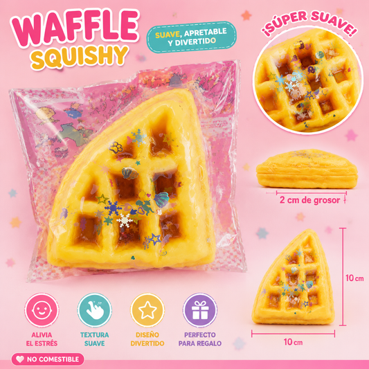 Squishy Waffle Antiestrés 10 cm