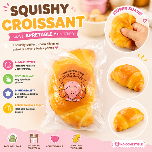 Squishy Croissant Antiestrés
