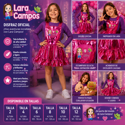 Disfraz de Lara Campos
