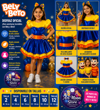 Disfraz de Bely - El show de Bely y Beto