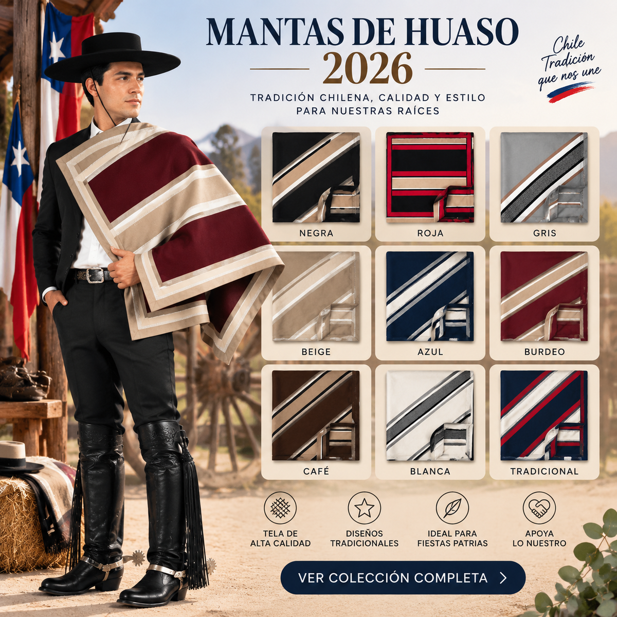Mantas de Huaso 2026