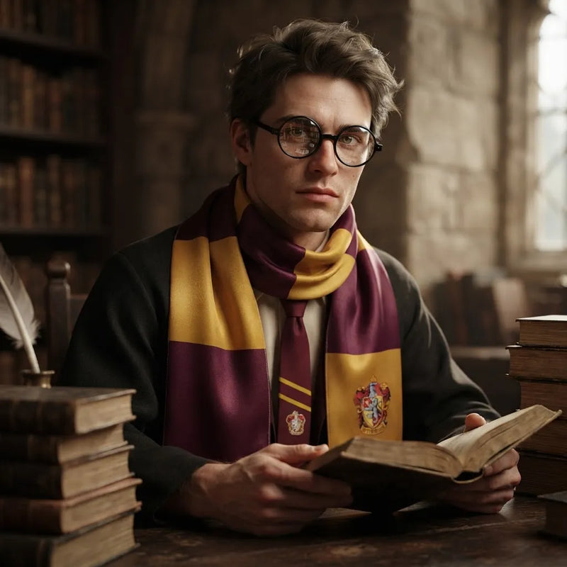 Pack Harry Potter: Bufanda, Corbata y Lentes