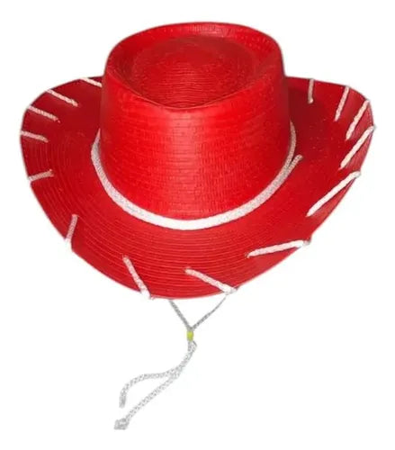 Sombrero de vaquero Jessie rojo