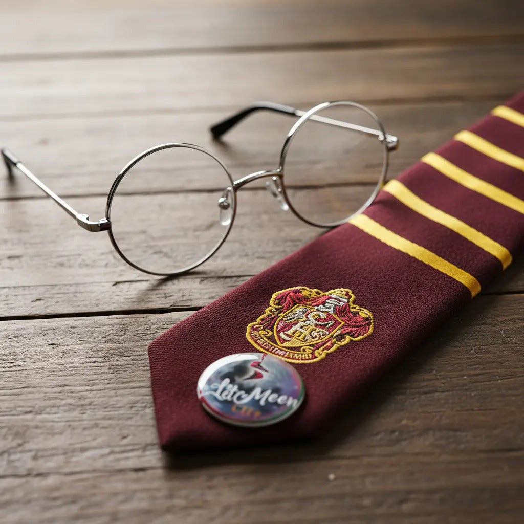 Pack Harry Potter: Corbata, Varita y Lentes – foto 2