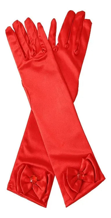 Guantes princesa rojo