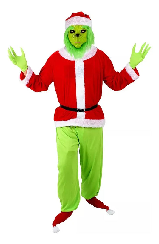 Disfraz De Grinch - Disfraz Navideño De Grinch