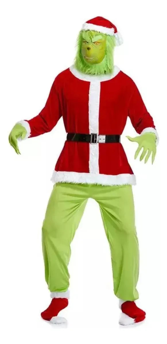 Disfraz De Grinch - Disfraz Navideño De Grinch