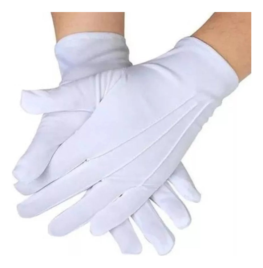 Guantes Blancos Desfile o formal - adulto